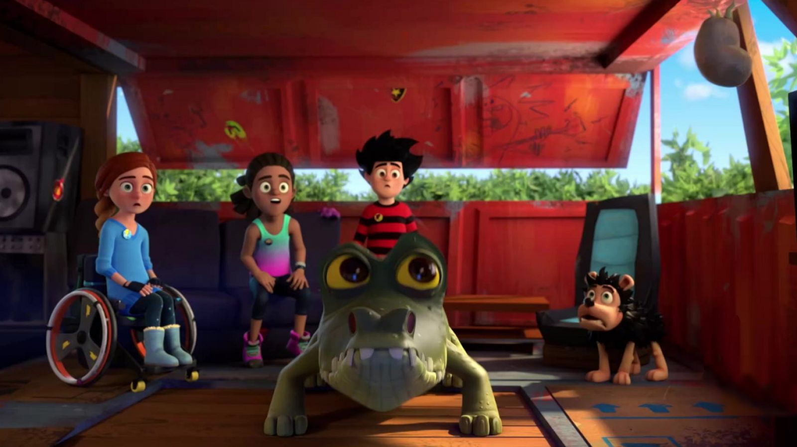 Dennis y Gnasher: Desenfrenados - Escuela de cocodrilo - RTVE.es - Dennis & Gnasher: Desenfrenados | Ver