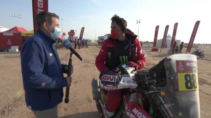 Dakar - Dakar 2021 | Joan Barreda: "Ha sido una de las etapas más duras que recuerdo"