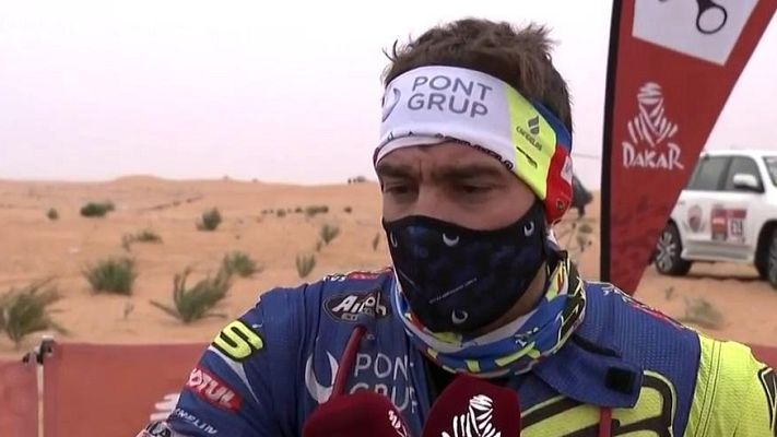 Dakar - Dakar 2021 | Santolino: "Me he encontrado con Benavides y juntos hemos encontrado el track bueno