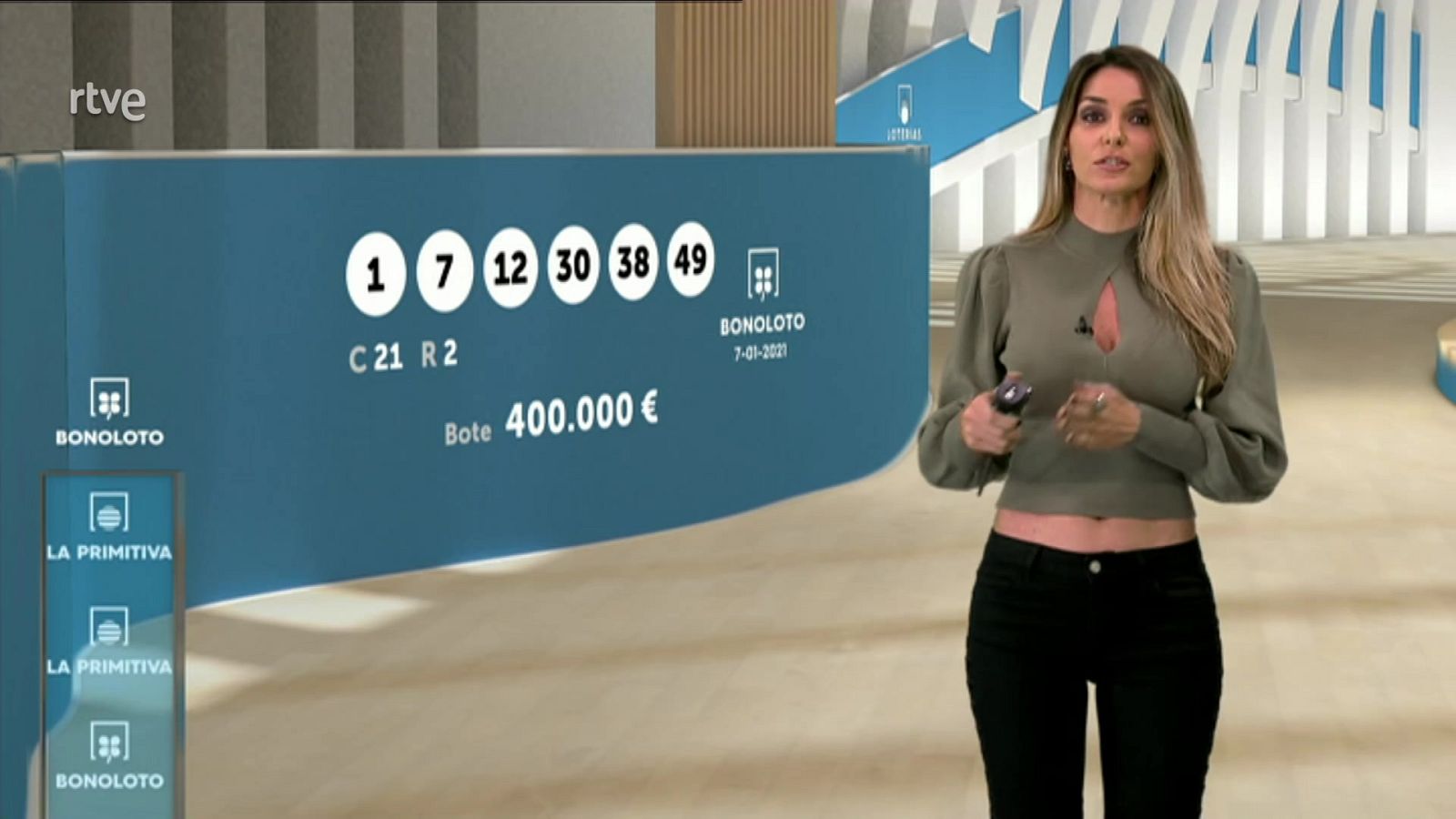 Lotería Nacional + La Primitiva + Bonoloto - 07/01/21 - ver ahora