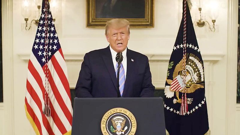 Trump se desmarca del asalto al Capitolio y asegura que los particiantes "pagar�n" por ello