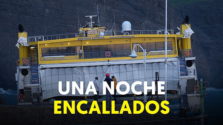Modo Digital - 59 pasajeros pasan 14 horas en un ferry encallados frente a Agaete