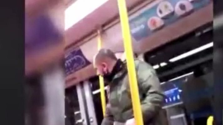 Telediario 1 - Madrid: La Policía investiga agresión racista en el metro