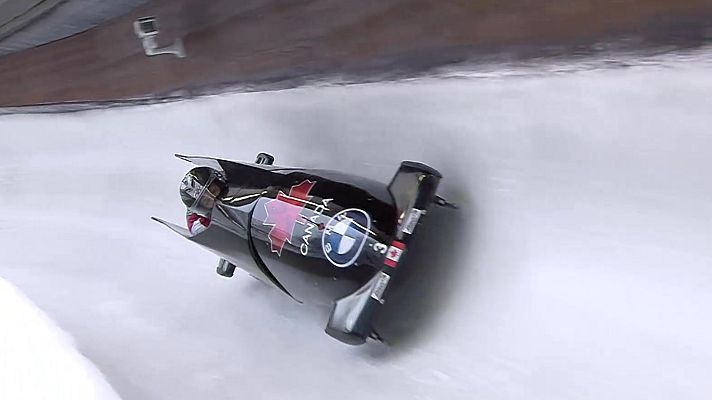 Deportes de hielo - Bobsleigh femenino - Copa del mundo descenso. 1ª manga