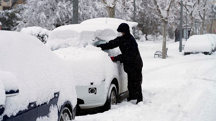 Especiales informativos - Situación provocada por el temporal "Filomena"