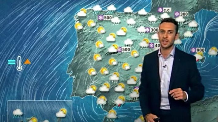 Telediario 1 - La Aemet alerta de la llegada de una ola de frío tras el paso de Filomena