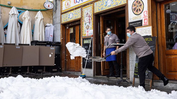 Telediario 1 - Telediario 2 en 4' - 10/01/21