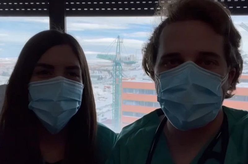 La odisea de los sanitarios para llegar a los hospitales por culpa de Filomena | Ver