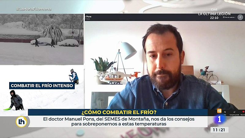 Manuel Pons, médico del SEMES de montaña nos da las claves para protegernos del frío