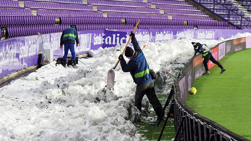 La Liga, alterada por Filomena