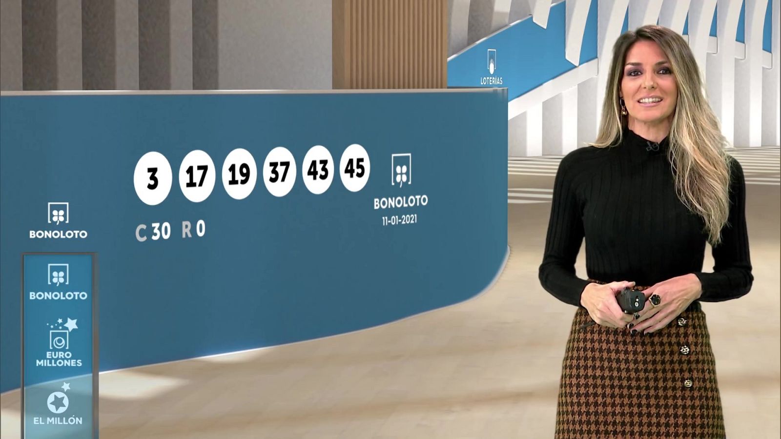 Bonoloto - 11/01/21 - ver ahora