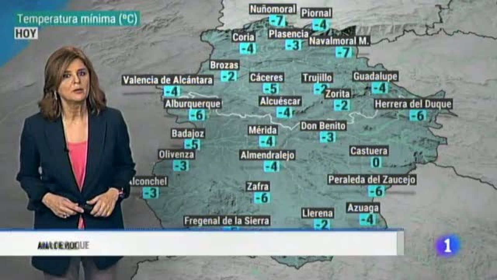 El tiempo en Extremadura - 12/01/2021
