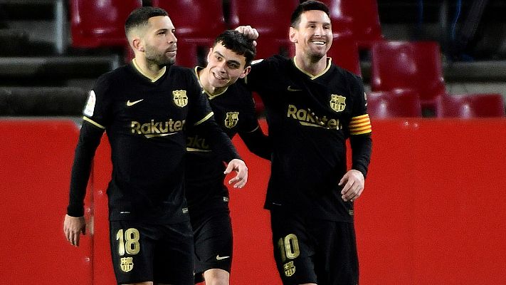 Telediario 1 - Barcelona y Real Sociedad preparan la Supercopa en Córdoba