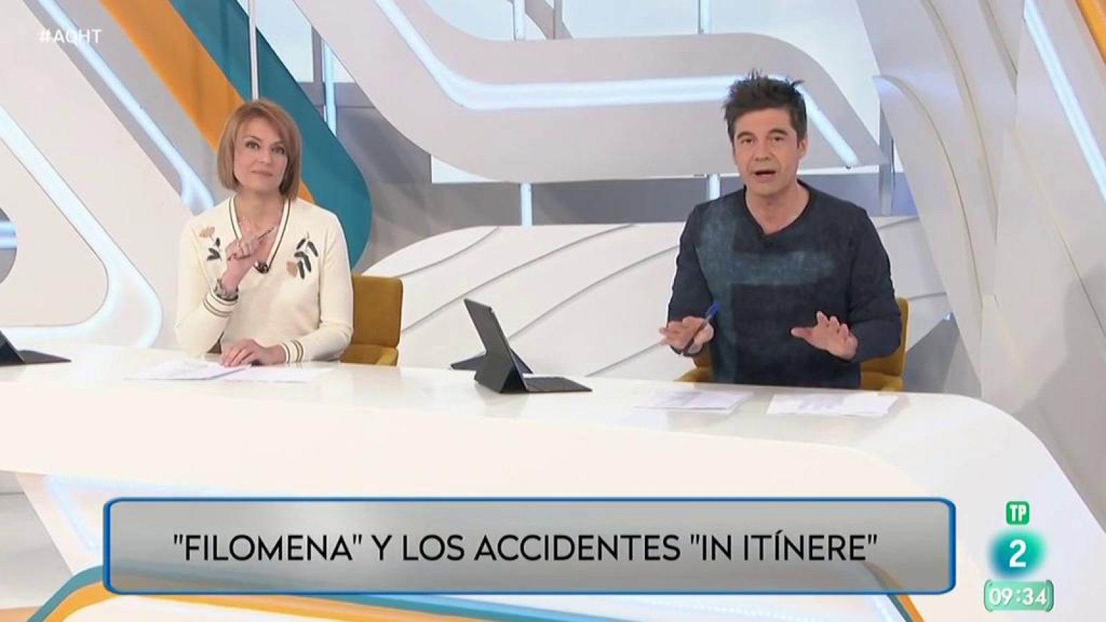 Filomena y los accidentes in itínere - Aquí hay trabajo | Ver