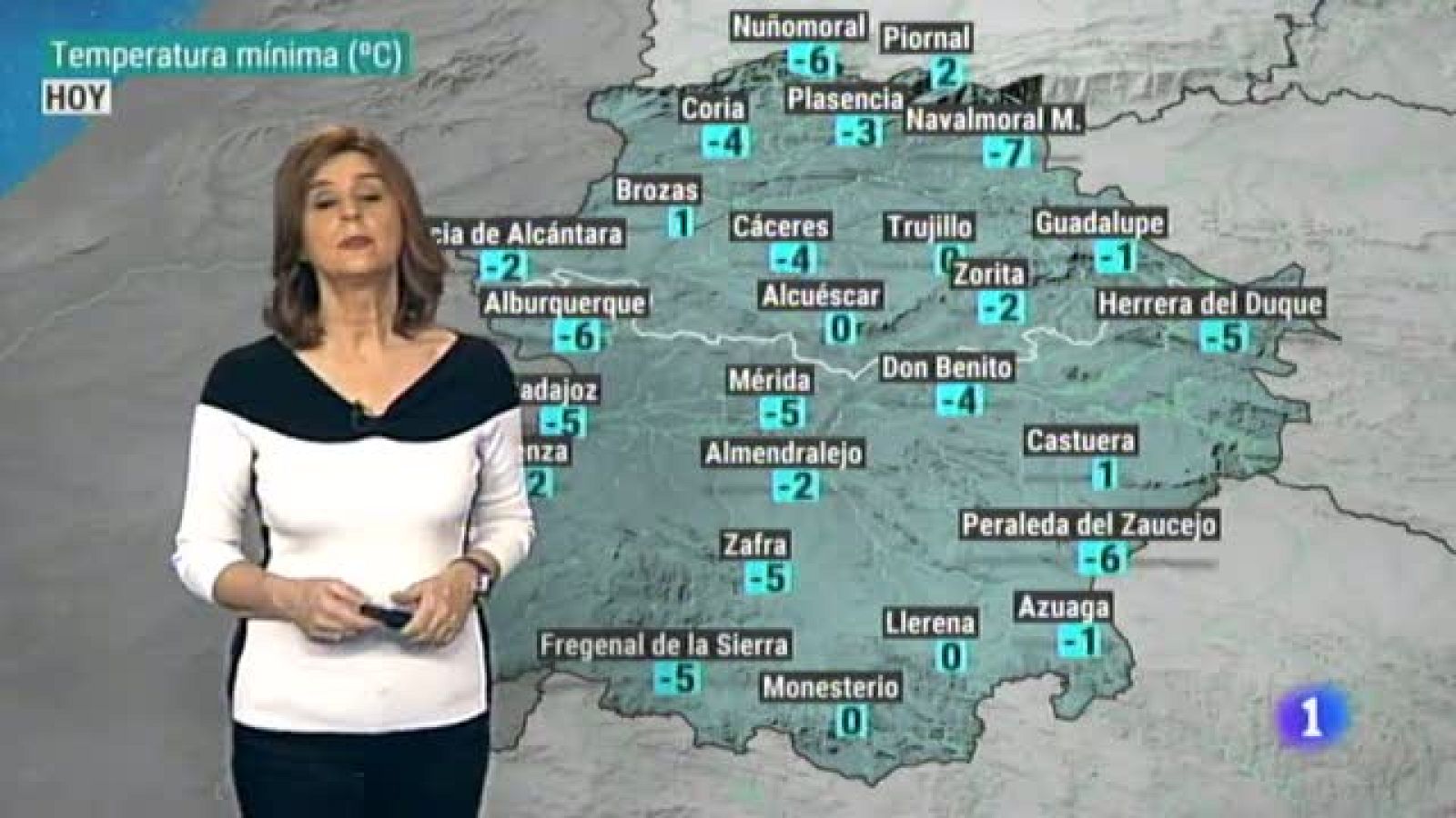 El tiempo en Extremadura - 13/01/2021