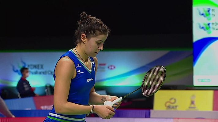 Bádminton - Open Thailandia. 4º partido: Qi Xue Fei - Carolina Marín