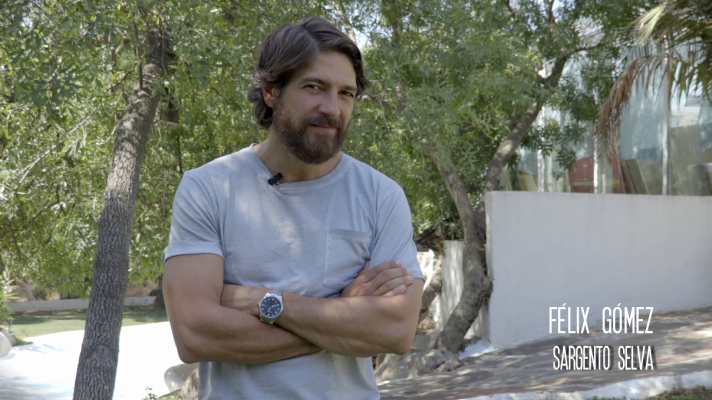 La caza - Félix Gómez interpreta al sargento Selva