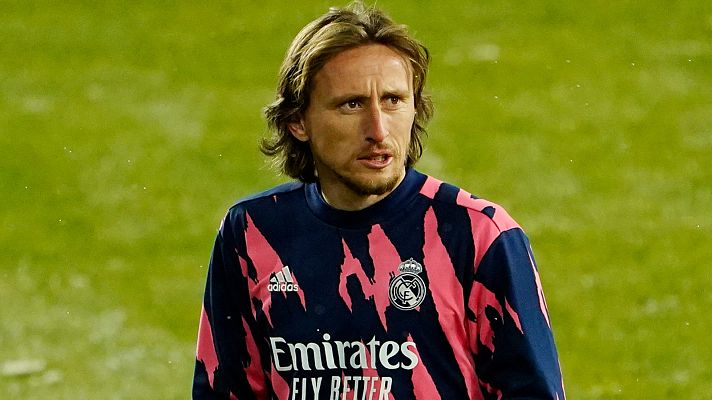Telediario 1 - Modric, sobre su renovación:  "Va en la buena dirección. Estoy contento"