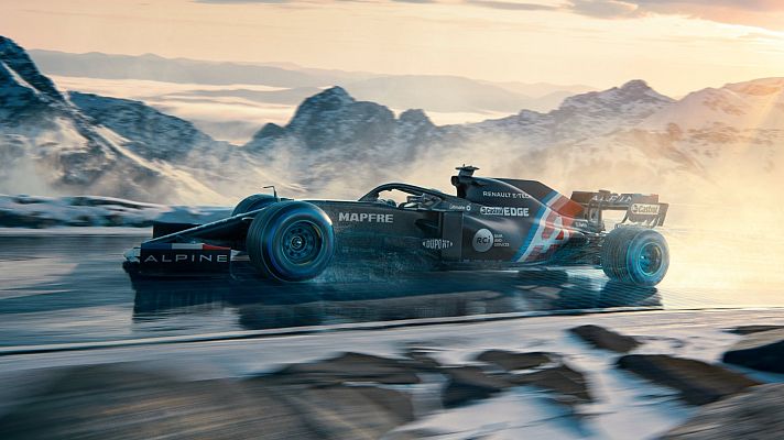 Telediario 1 - Alpine muestra el nuevo coche de Fernando Alonso