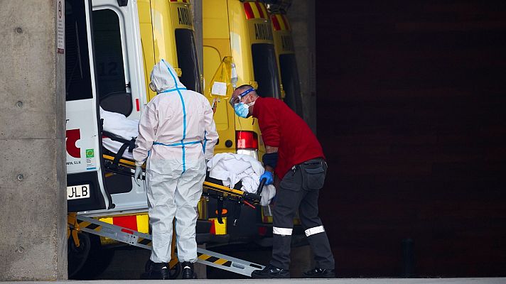 Telediario 1 - Hospitales: Castilla La Mancha y Valencia, en riesgo extremo