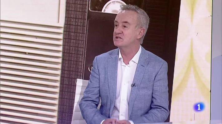 Telediario 1 - Entrevista a Carlos Hipólito por el estreno de "Cuéntame..."