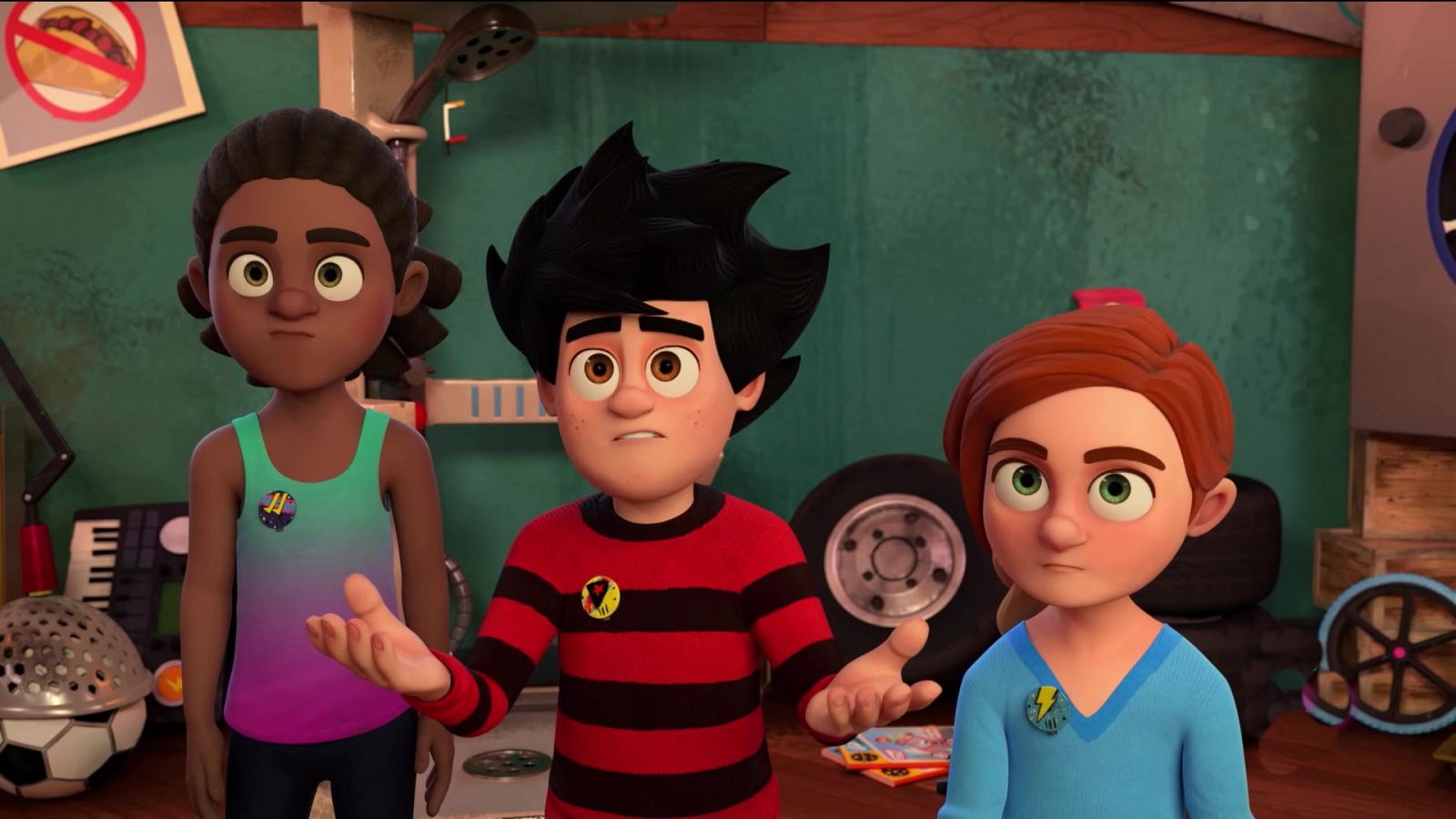 Dennis y Gnasher: Desenfrenados - Masa doble - RTVE.es - Dennis & Gnasher: Desenfrenados | Ver