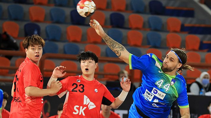 Balonmano - Campeonato del Mundo masculino: Eslovenia - Corea
