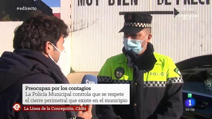 España Directo - La cepa británica se dispara en la Línea de la Concepción