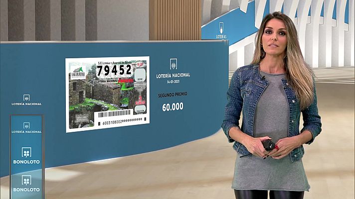 Loterías - Lotería Nacional + La Primitiva + Bonoloto - 14/01/21