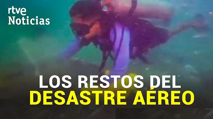 Modo Digital - Indonesia: Los buzos buscan las grabaciones de un accidente de avión en el que murieron 62 personas