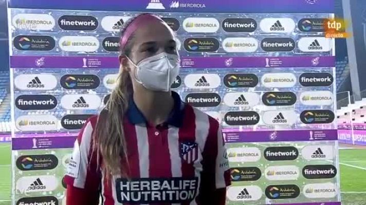Fútbol - Supercopa | Deyna Castellanos: "Siempre gusta hacer goles y más en una final"