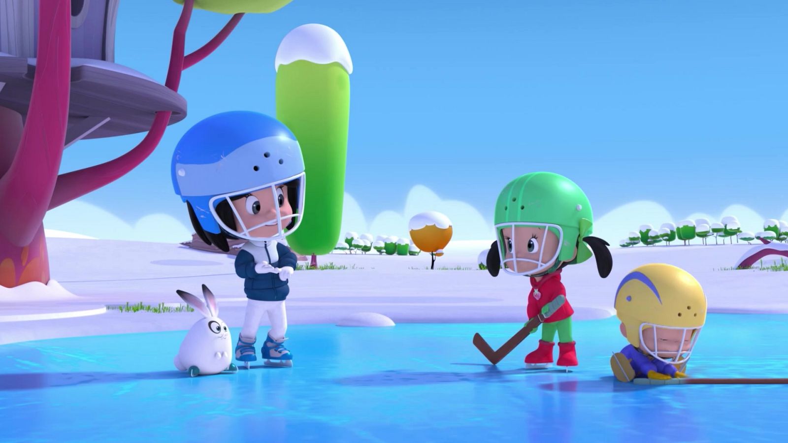 Cleo & Cuquin - Goles sobre patines - RTVE.es - Cleo & Cuquin | Ver
