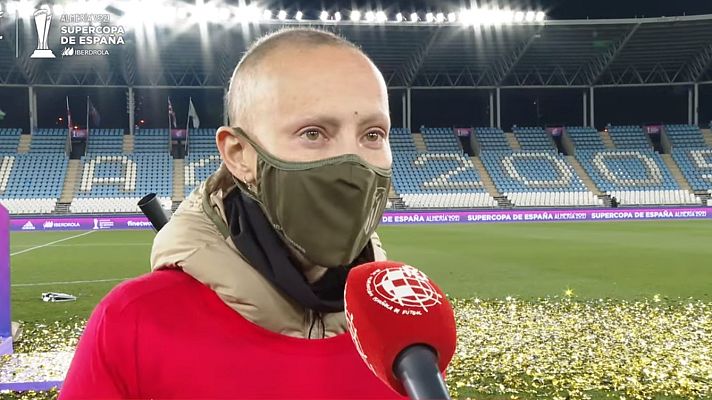 Fútbol - Torrecilla: "Me siento una más del equipo"