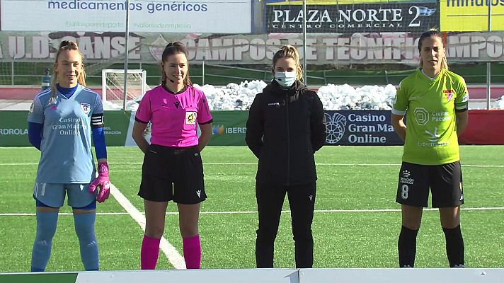 Fútbol - 1ª División fem. 8ª jornada: Madrid CFF - CD Santa Teresa