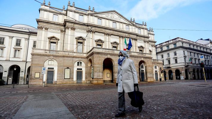 Telediario 1 - Europa impone nuevas restricciones para frenar la nueva ola de contagios