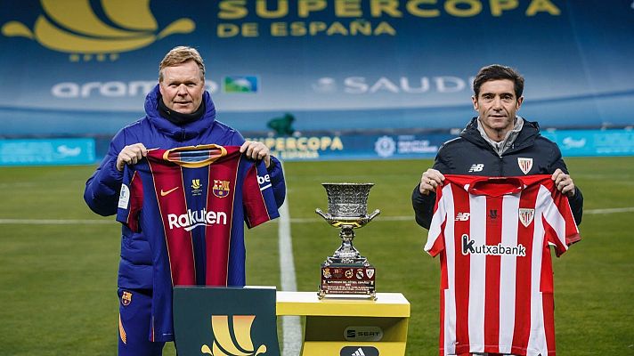 Telediario 1 - Barça y Athletic, dos viejos conocidos en finales de Copa y Supercopa