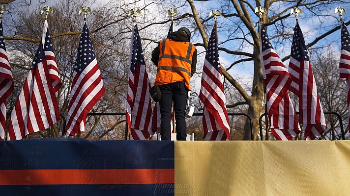 Telediario 1 - Washington, preparada para la toma de posesión de Biden