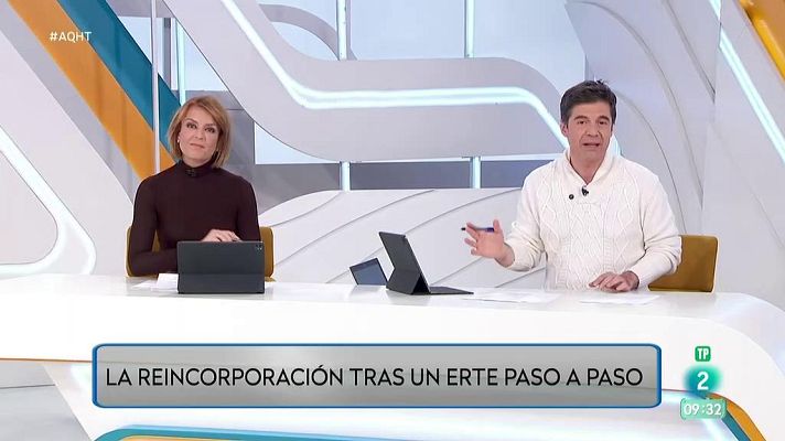 Aquí hay trabajo - La reincorporación tras un ERTE paso a paso