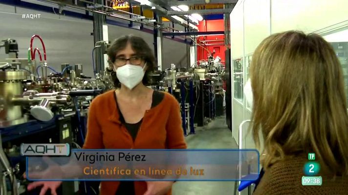 Aquí hay trabajo - Trabajando para acelerar electrones