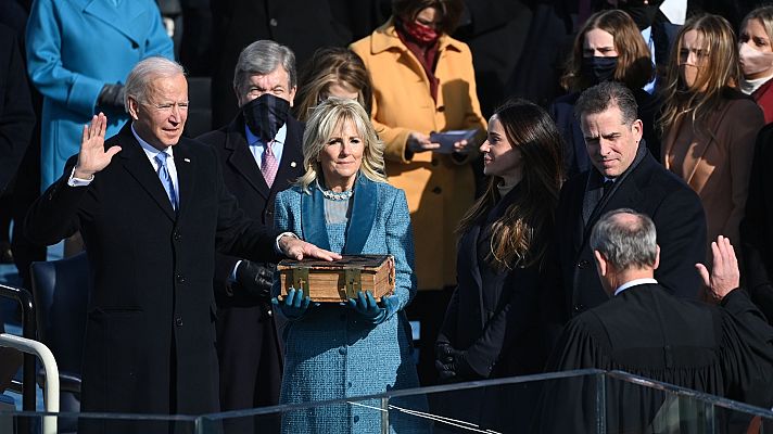 Especiales informativos - Toma de posesión de Biden como presidente de EEUU