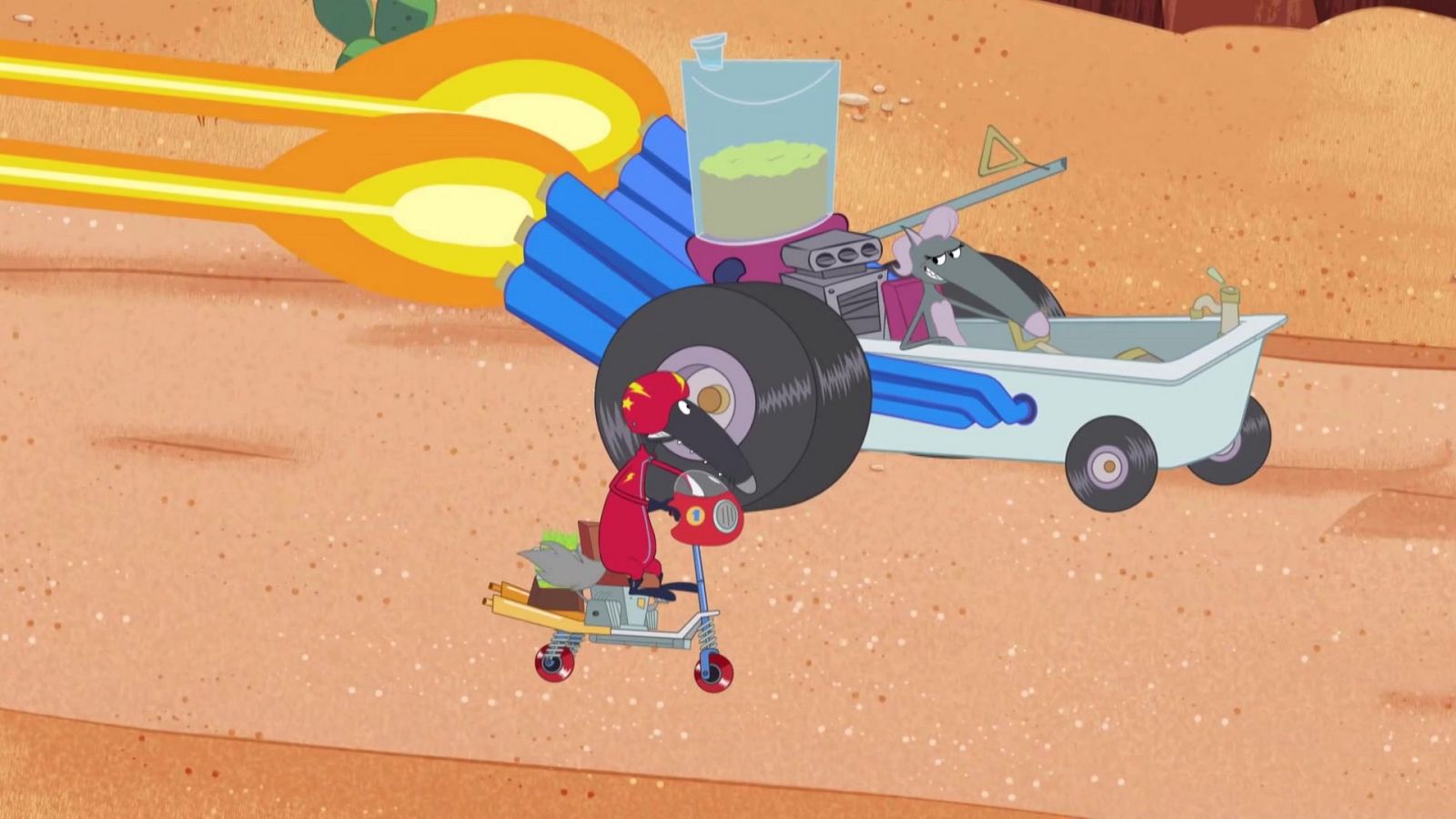 Lobo - El lobo que quería ser piloto de carreras - RTVE.es - Lobo | Ver