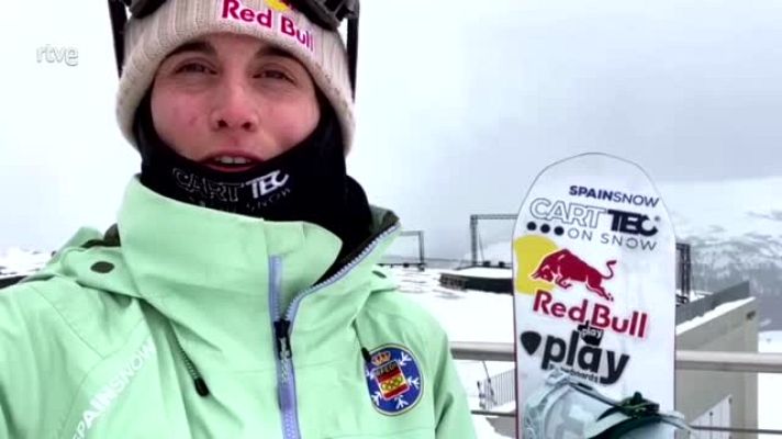 Snowboard - Queralt Castellet pasa a la final en la vuelta del halfpipe