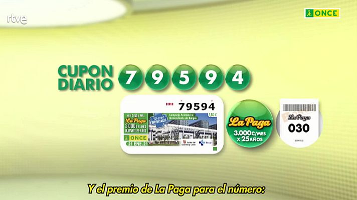 Sorteos ONCE - Sorteo ONCE - 21/01/21