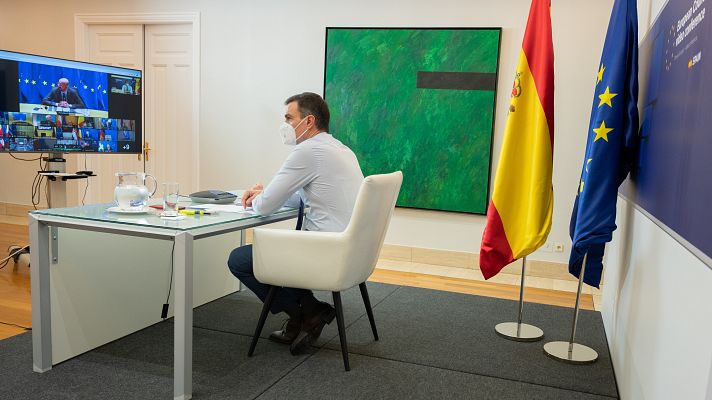 Telediario 1 - La UE pide limitar al máximo "los viajes no esenciales" y retrasa el debate sobre el pasaporte de vacunación