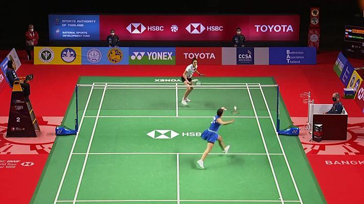 Bádminton - Open Thailandia. 1/4 Final: C. Marín - N. Yigit