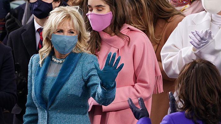 Telediario 1 - Jill Biden compagina su trabajo docente con su agenda como primera dama