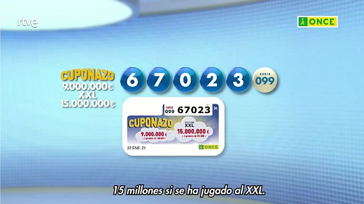 Sorteos ONCE - Sorteo ONCE - 22/01/21