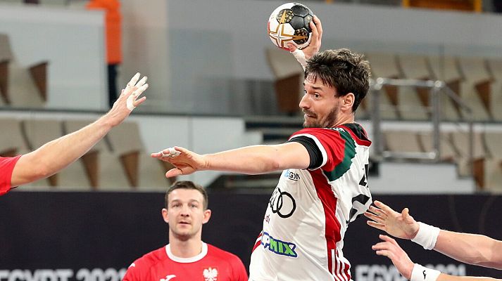 Balonmano - Campeonato del Mundo masculino. 2ª fase: Polonia - Hungría