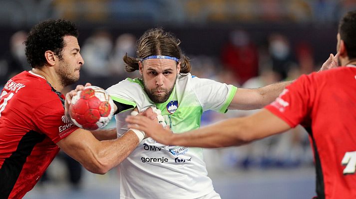 Balonmano - Campeonato del Mundo masculino. 2ª fase: Eslovenia - Egipto