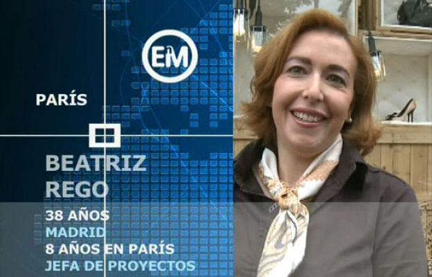 Españoles en el mundo - París - Beatriz
